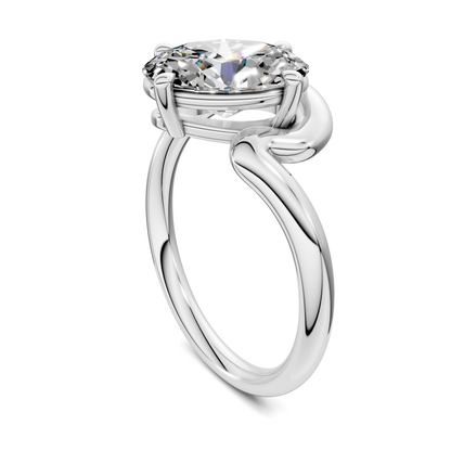 Shelley Sculptural Solitaire Ring