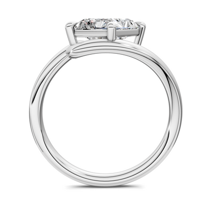 Shelley Sculptural Solitaire Ring