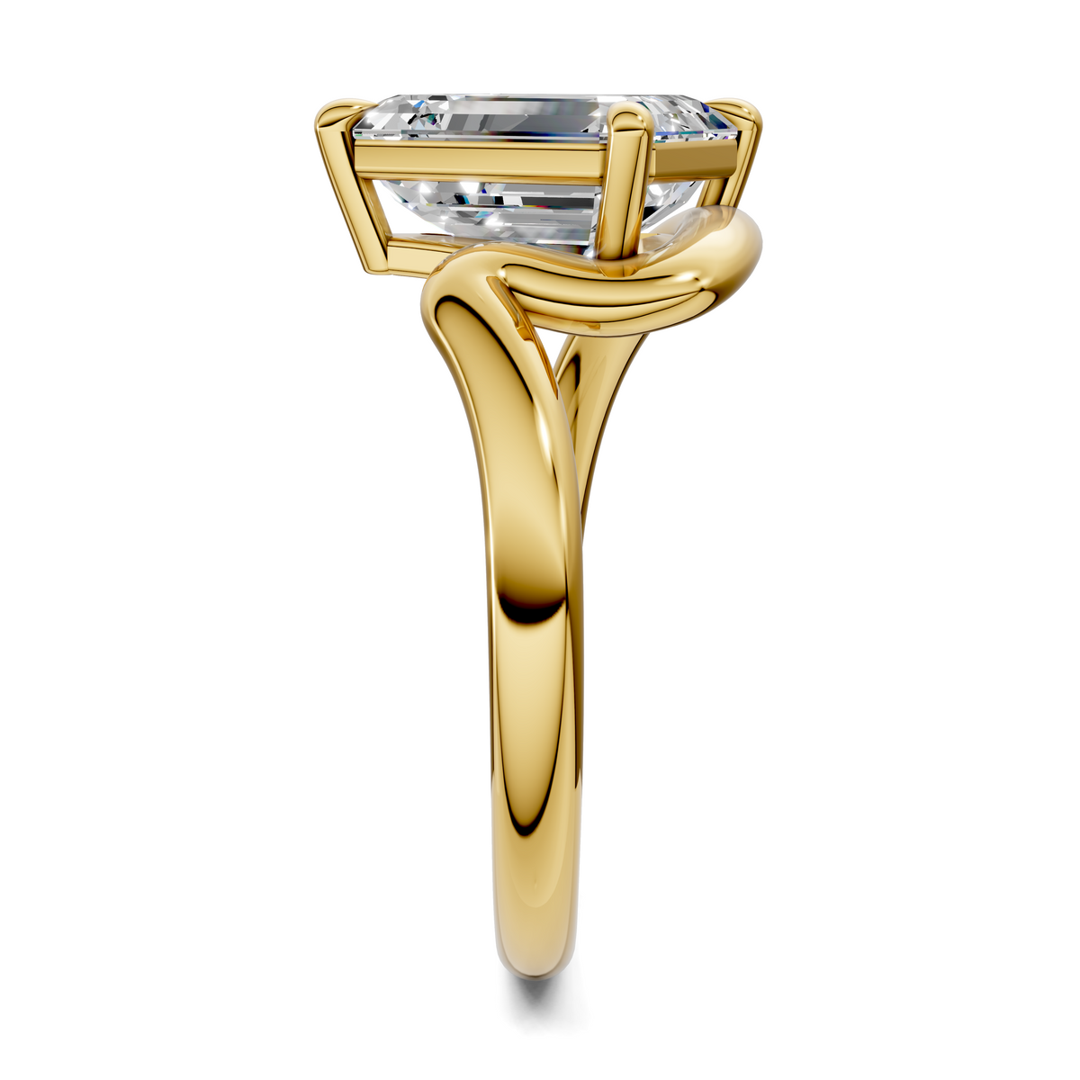 Shelley Sculptural Solitaire Ring