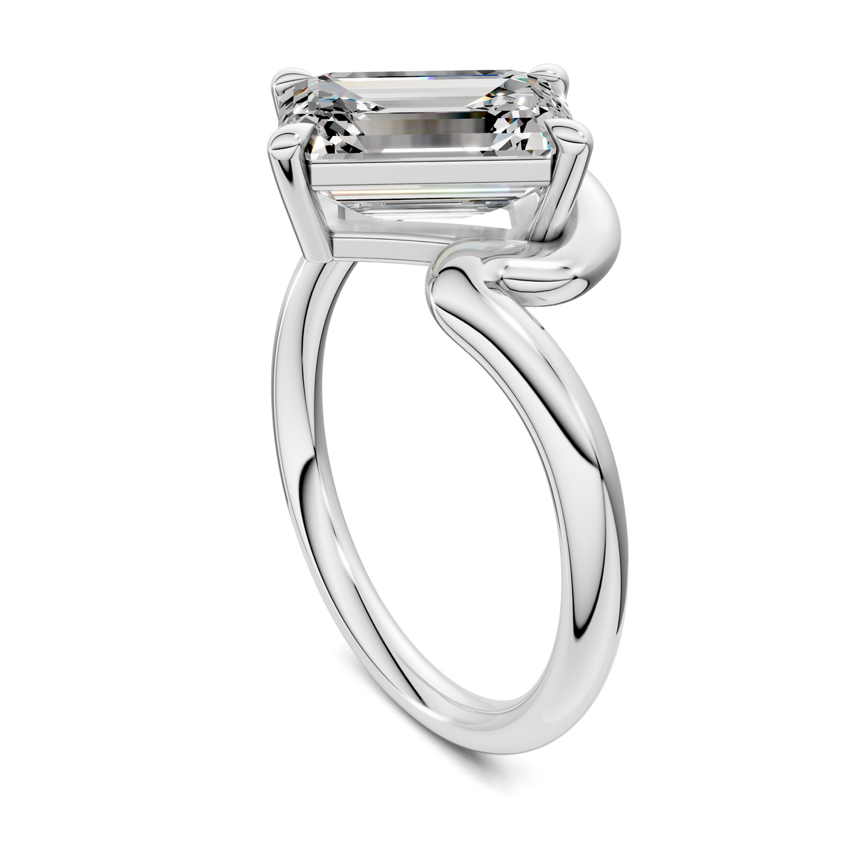 Shelley Sculptural Solitaire Ring