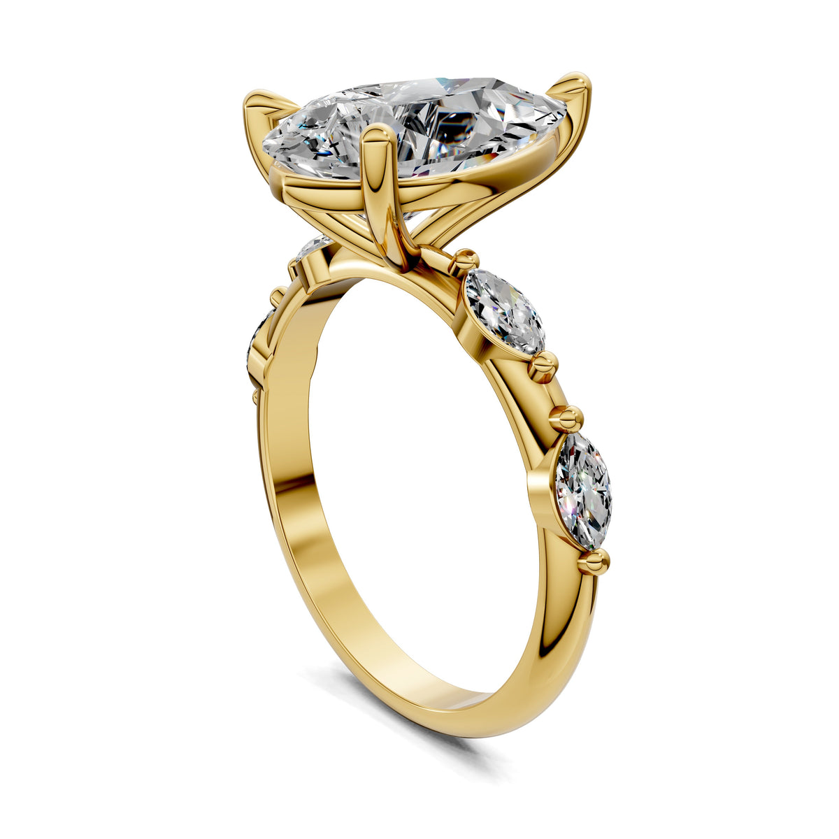 Elizabeth Round Accents Ring