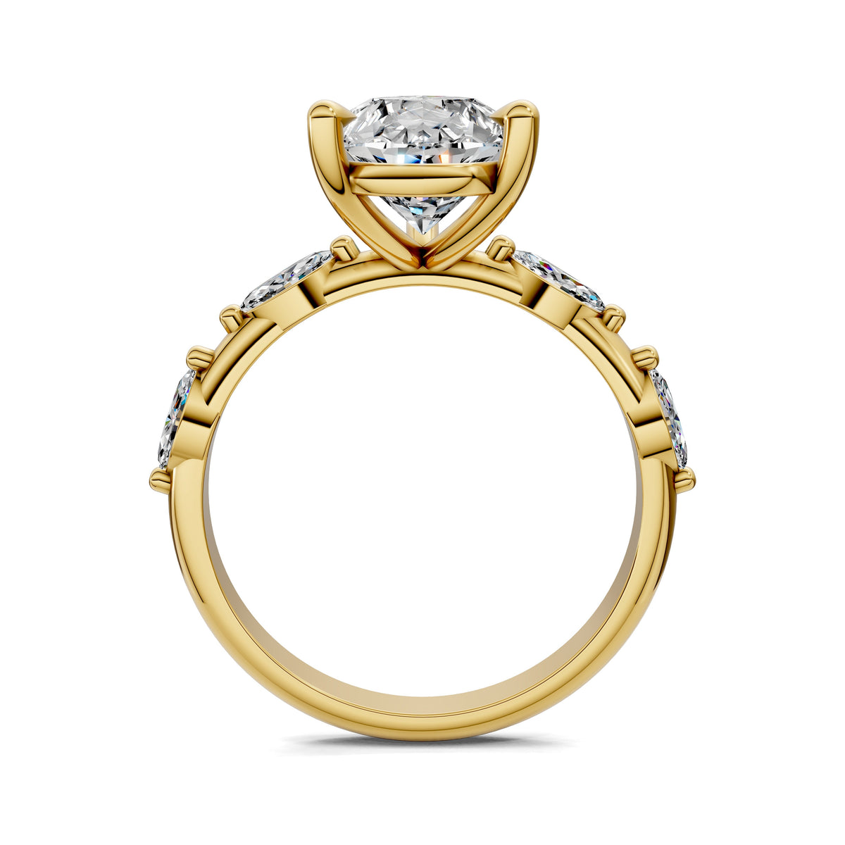 Elizabeth Round Accents Ring