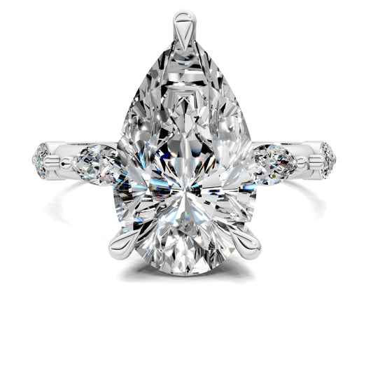 Elizabeth Marquise Accents Ring