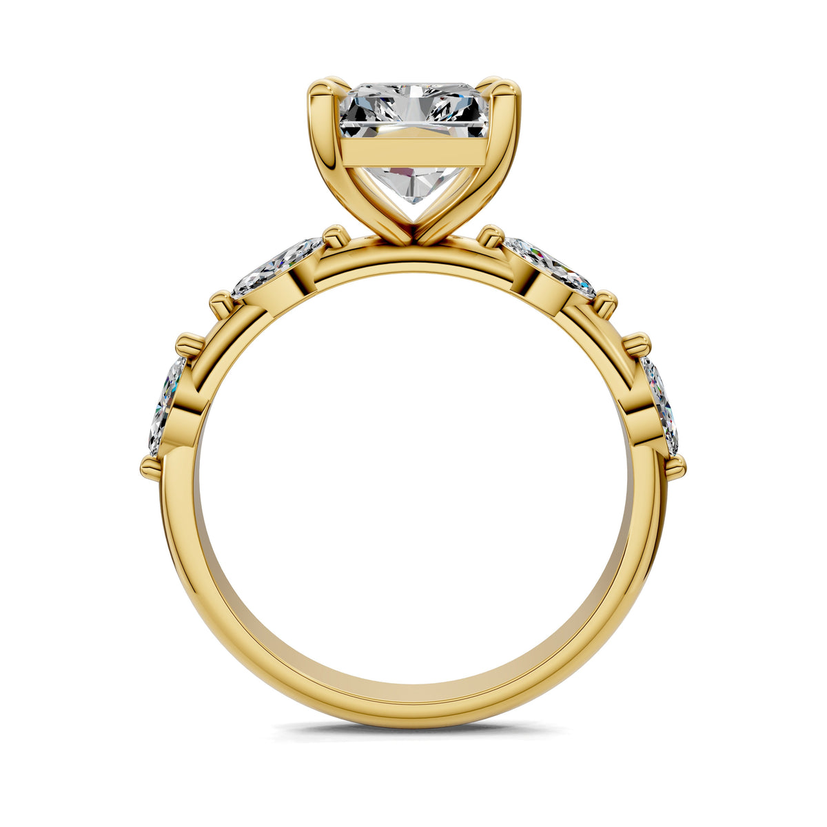 Elizabeth Round Accents Ring