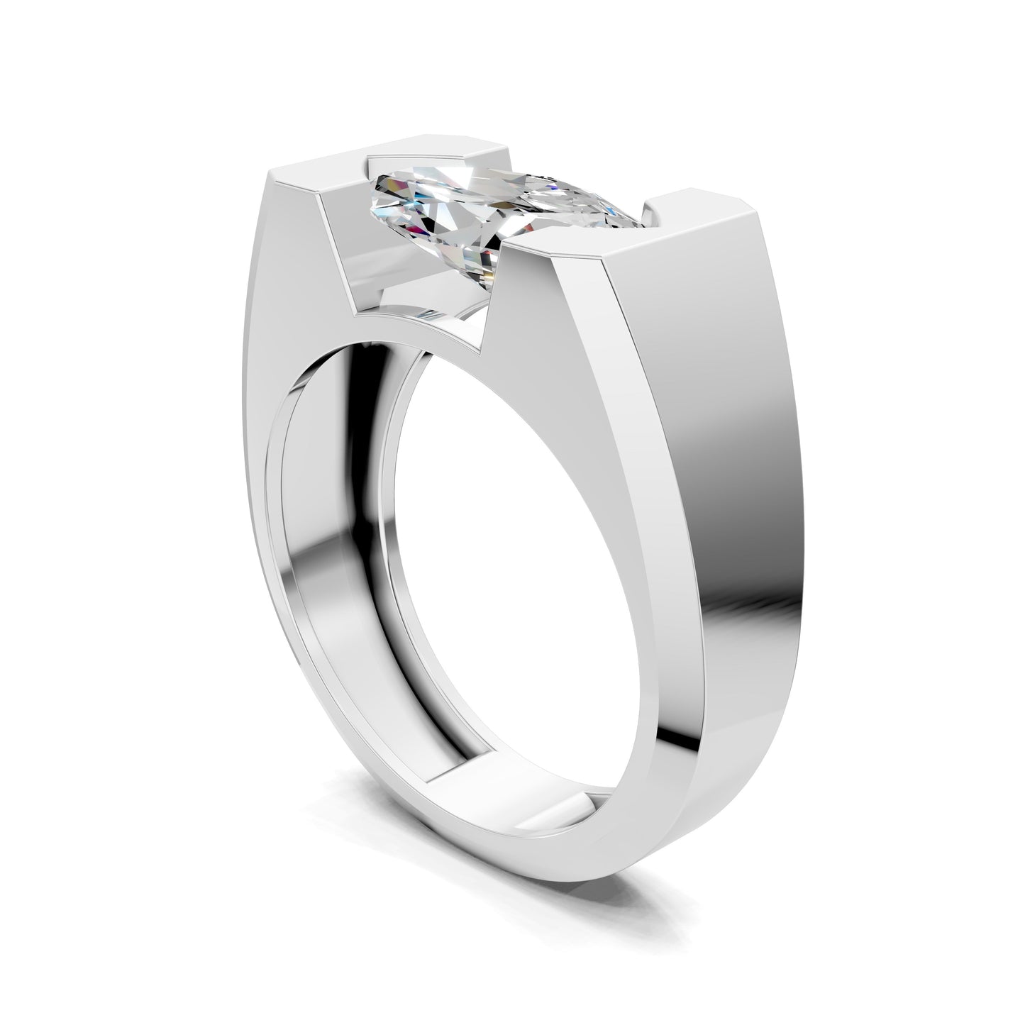 Marissa Engagement Ring – 2ct Marquise Lab Grown Diamond