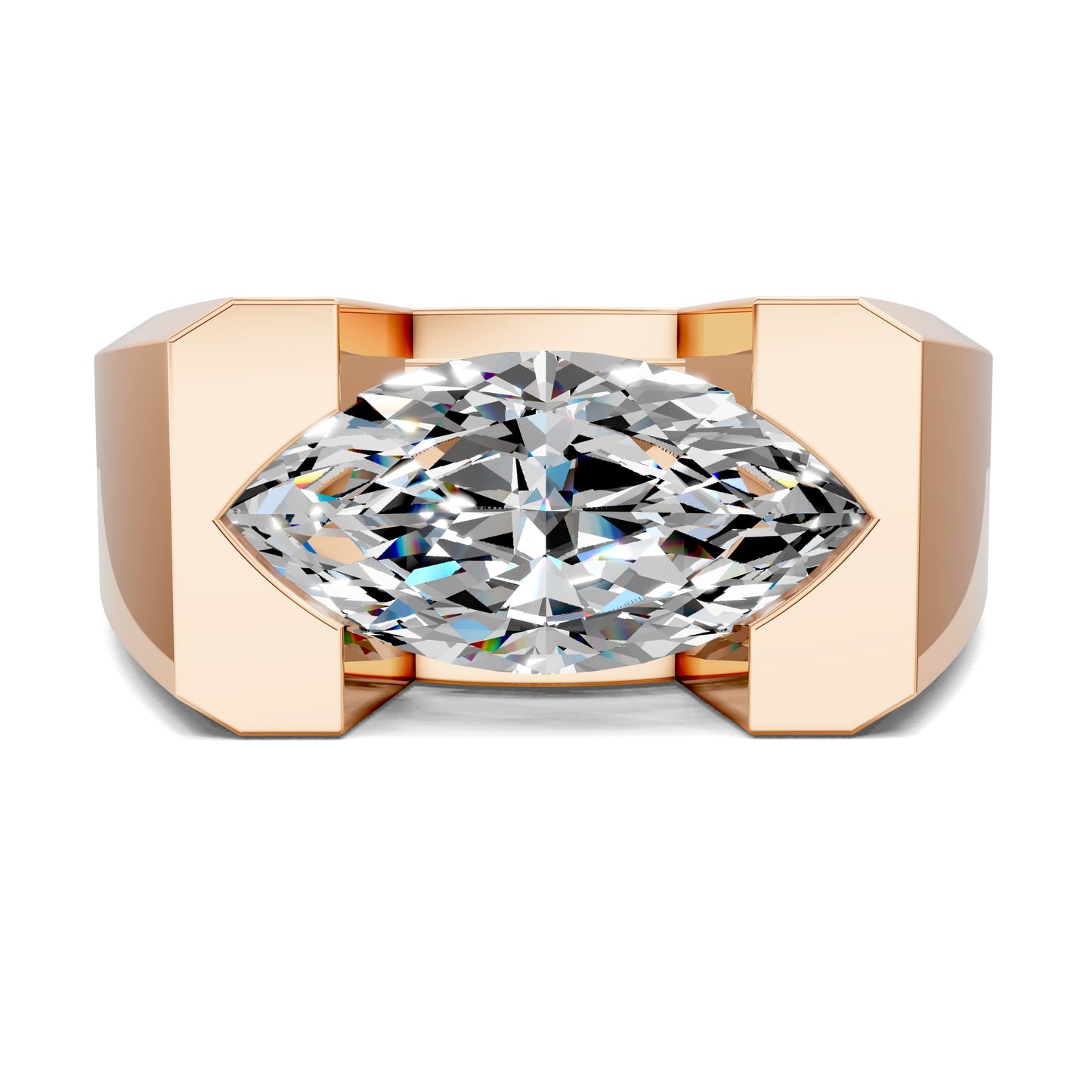 Marissa Engagement Ring – 2ct Marquise Lab Grown Diamond