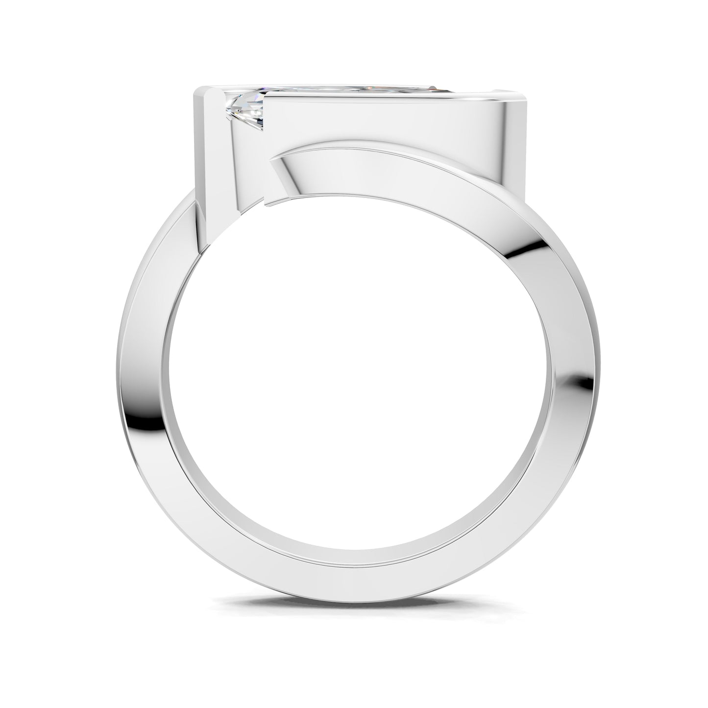 Brooke Bypass Ring – 2ct Marquise Lab Grown Diamond