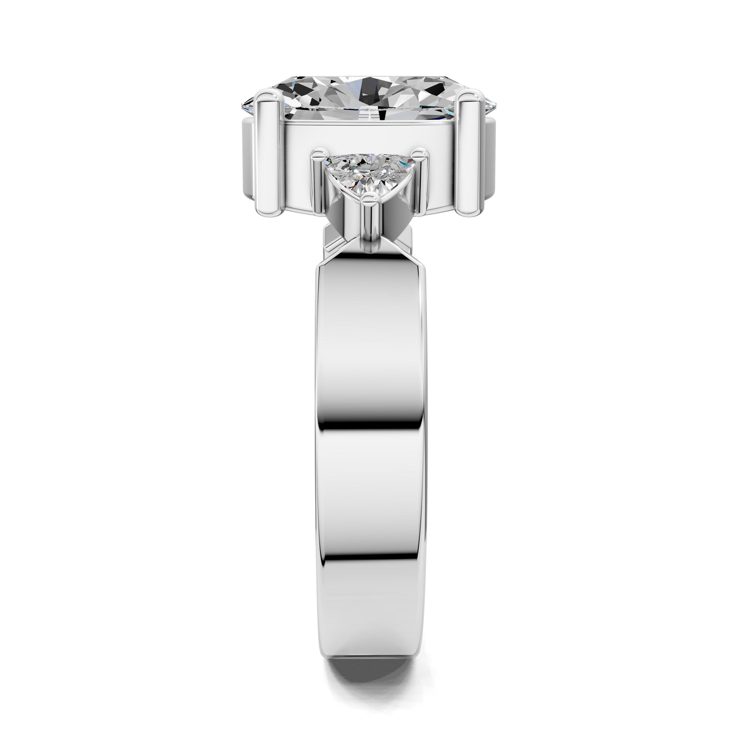 Natalie Engagement Ring – 2ct Oval Lab Grown Diamond