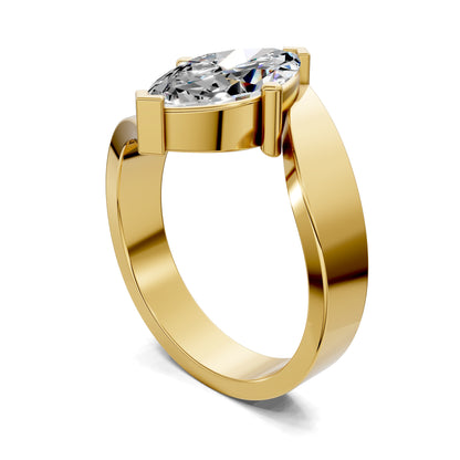 Jordan Marquise Engagement Ring - 2ct Lab Grown Diamond