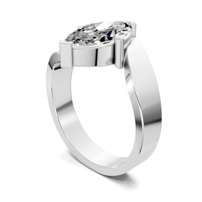 Jordan Marquise Engagement Ring - 2ct Lab Grown Diamond