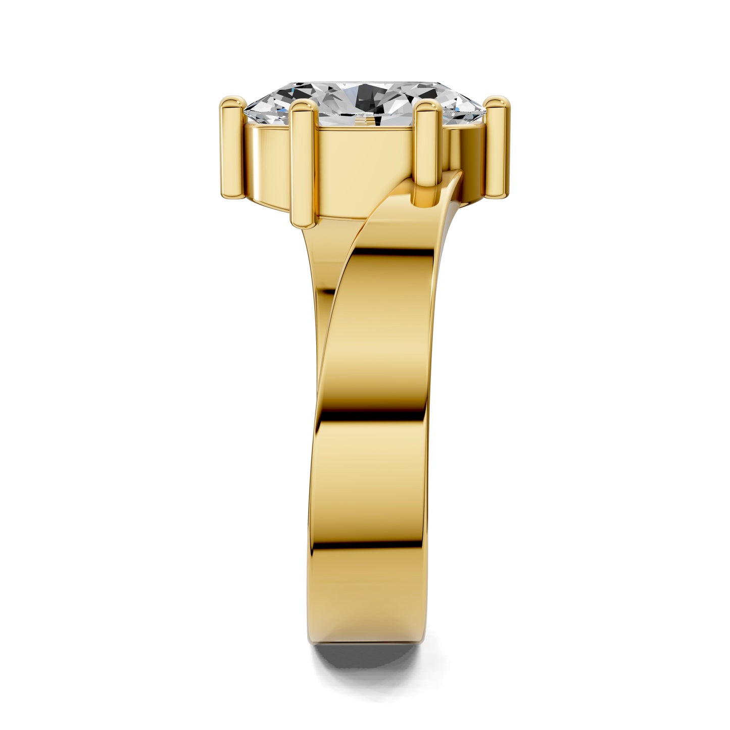 Jordan Engagement Ring – 2ct Oval Lab Grown Diamond