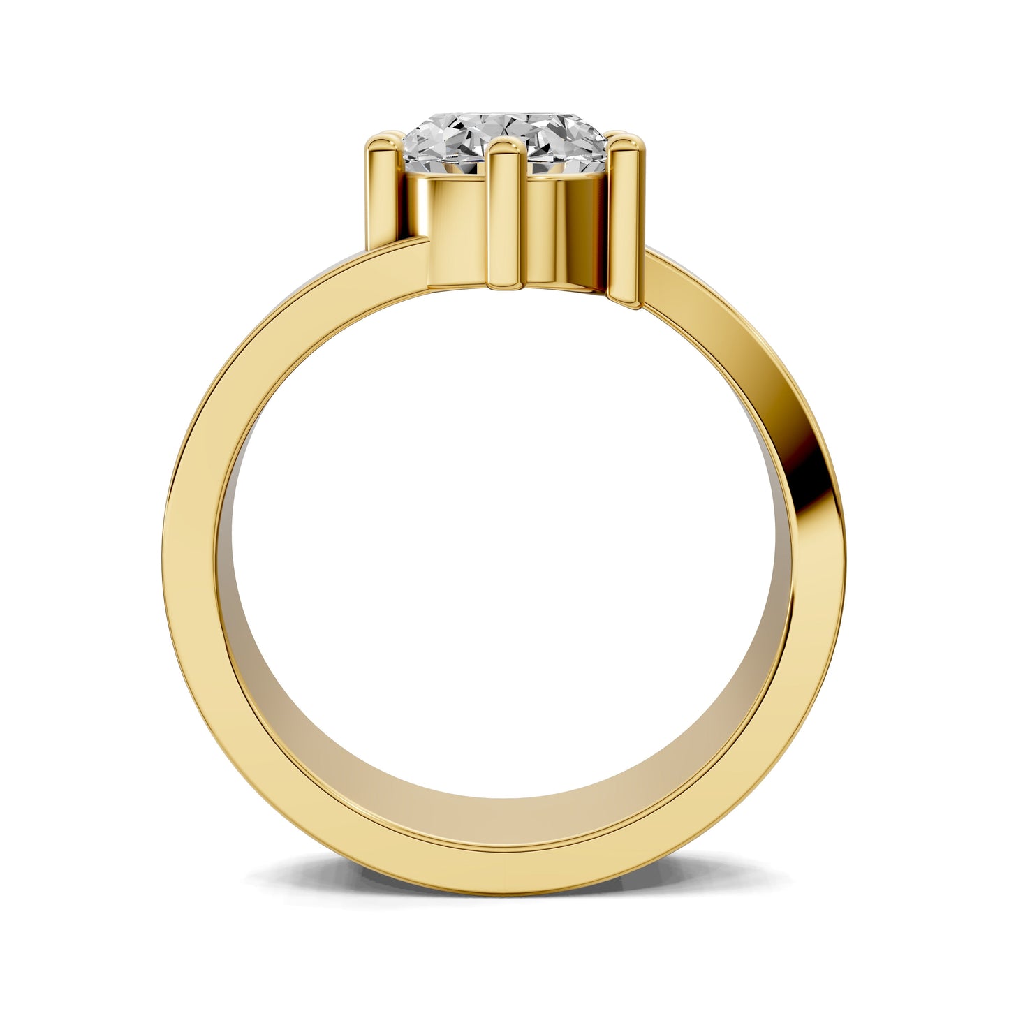 Jordan Engagement Ring – 2ct Oval Lab Grown Diamond