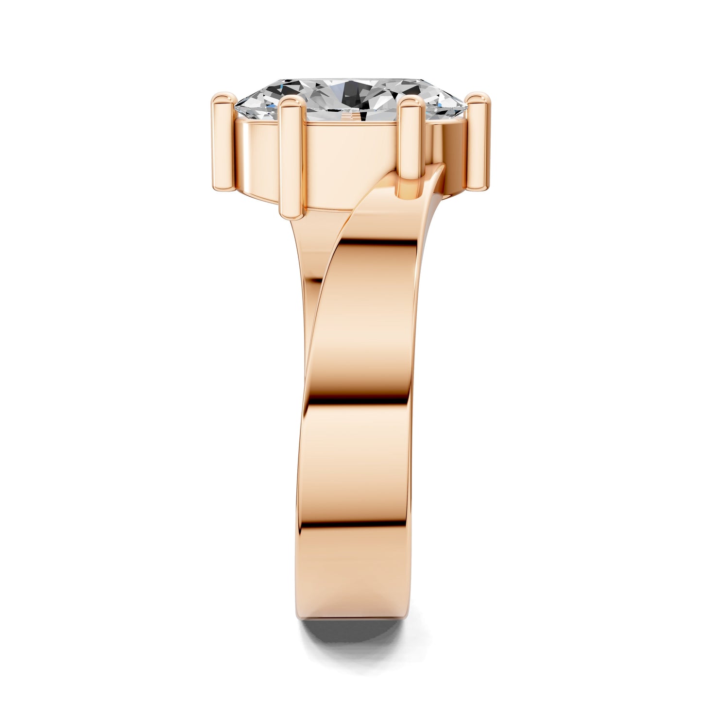 Jordan Engagement Ring – 2ct Oval Lab Grown Diamond