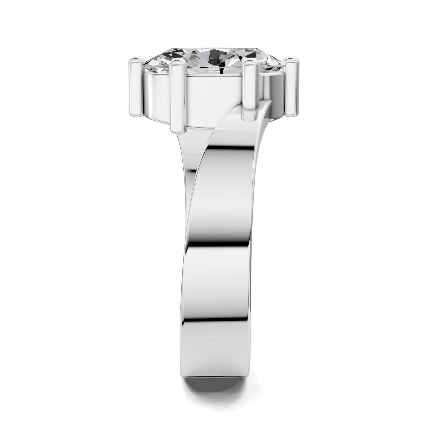 Jordan Engagement Ring – 2ct Oval Lab Grown Diamond