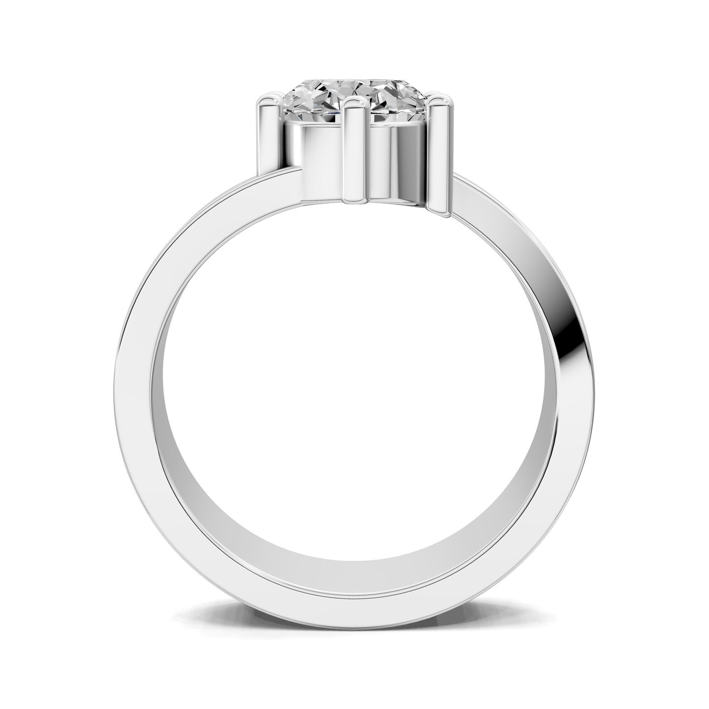 Jordan Engagement Ring – 2ct Oval Lab Grown Diamond