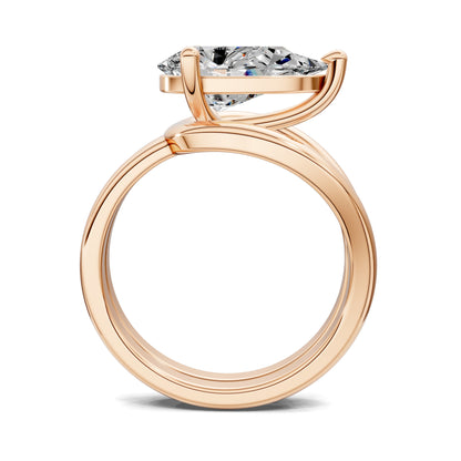 Chelsea Statement Engagement Ring – 2ct Pear Lab Grown Diamond