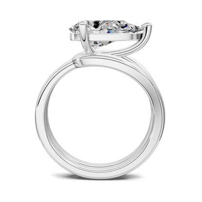 Chelsea Statement Engagement Ring – 2ct Pear Lab Grown Diamond
