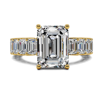 Lauren Eternity Pave Engagement Ring