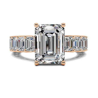 Lauren Eternity Pave Engagement Ring