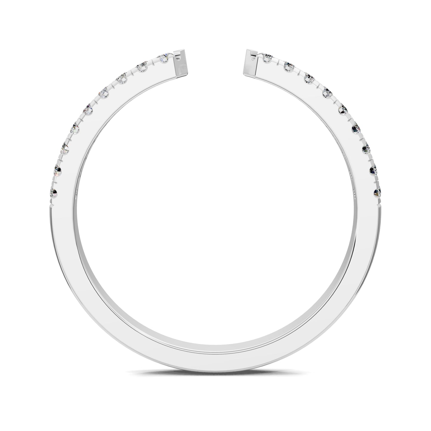 Marissa Petite Open Scalloped Diamond Ring