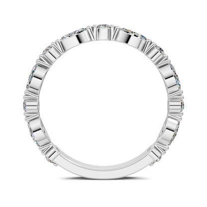 Meghan Round and Marquise Diamond Band