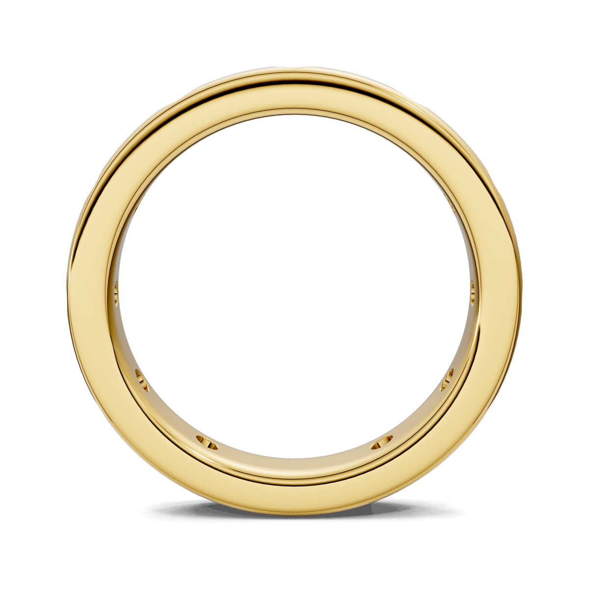 Julie Flush-Set Diamond Eternity Band