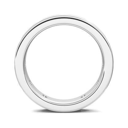 Julie Flush-Set Diamond Eternity Band