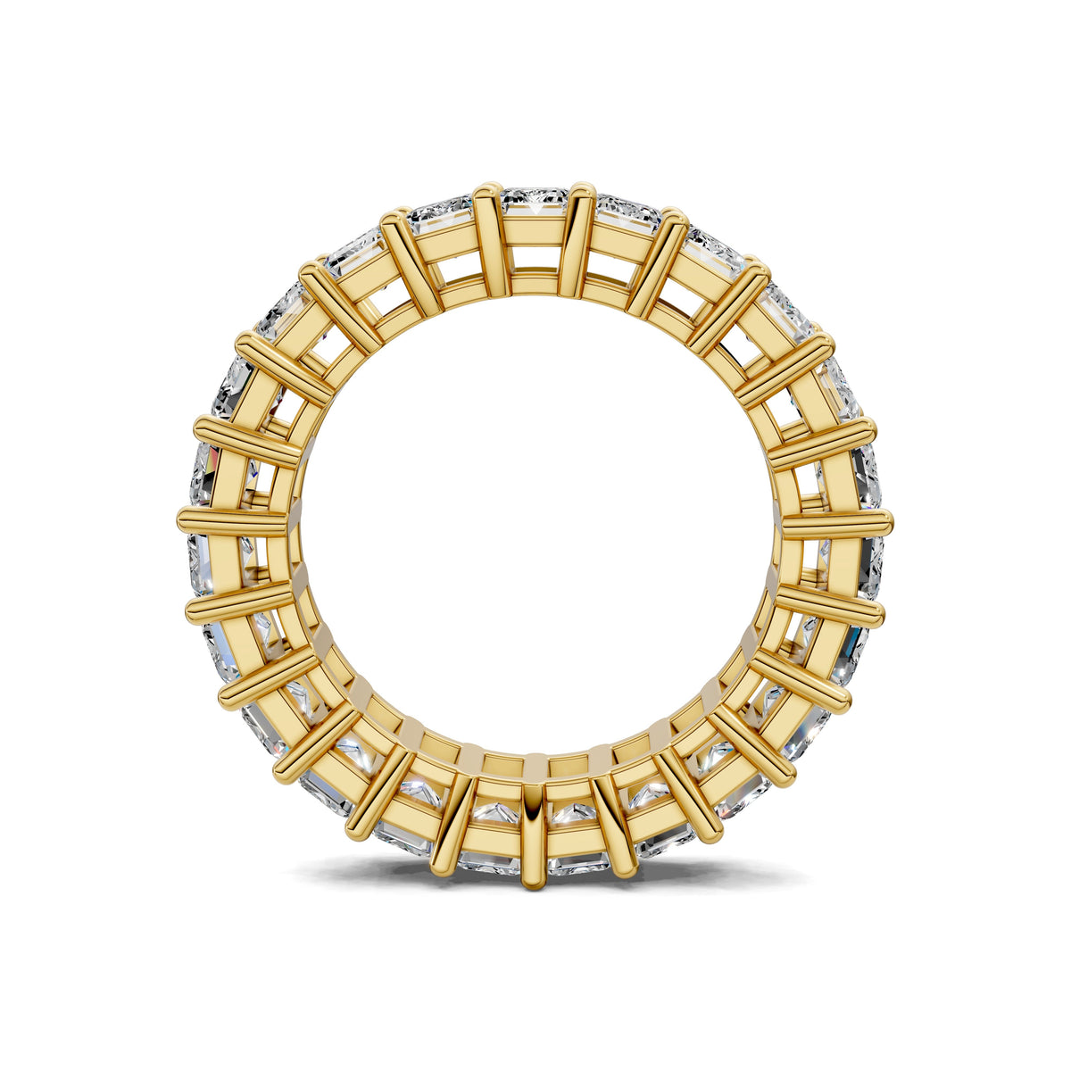 Melissa Emerald Eternity Band