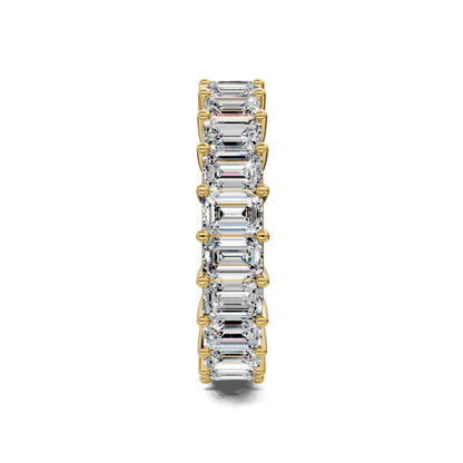Melissa Emerald Eternity Band
