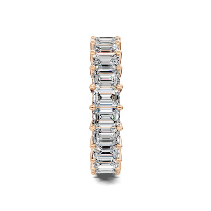 Melissa Emerald Eternity Band