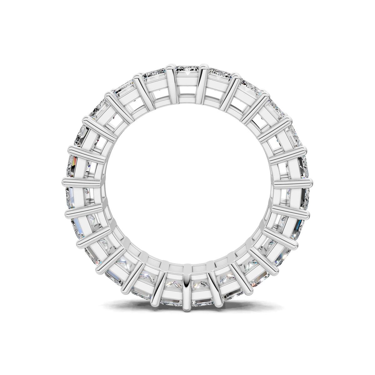 Melissa Emerald Eternity Band