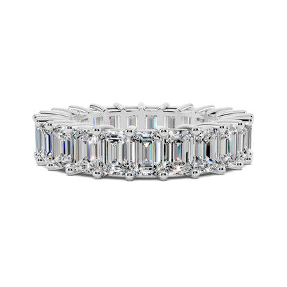 Melissa Emerald Eternity Band