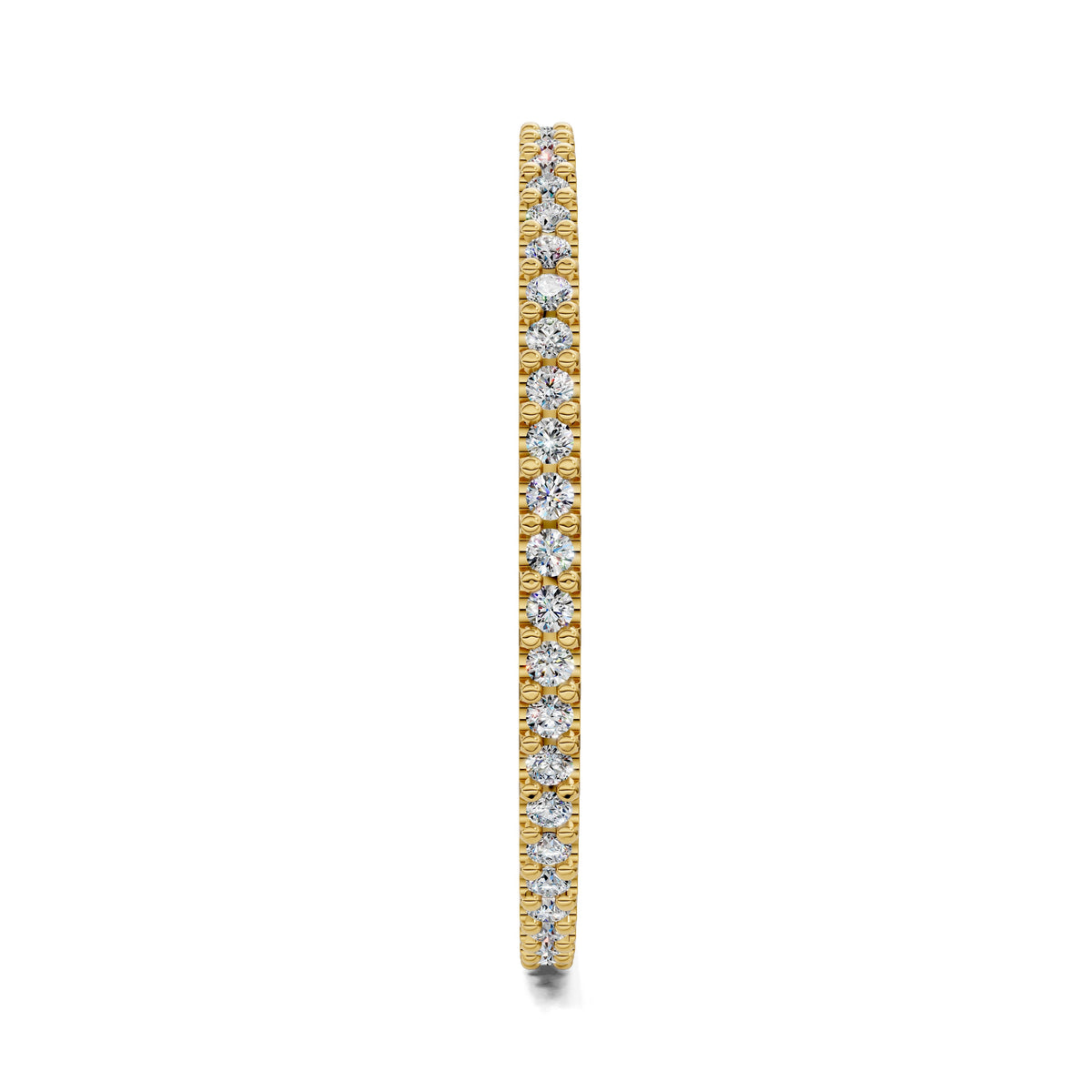 Leah Slim Pavé Diamond Band