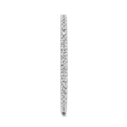 Leah Slim Pavé Diamond Band