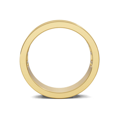 Christina Channel-Set Baguette Wedding Ring
