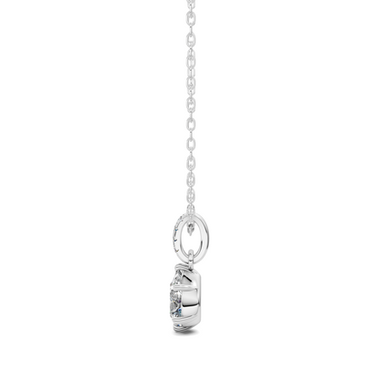 Pave Bail Pear Pendant