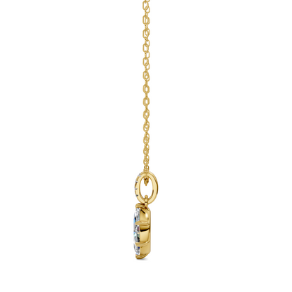 Pave Bail Marquise Pendant