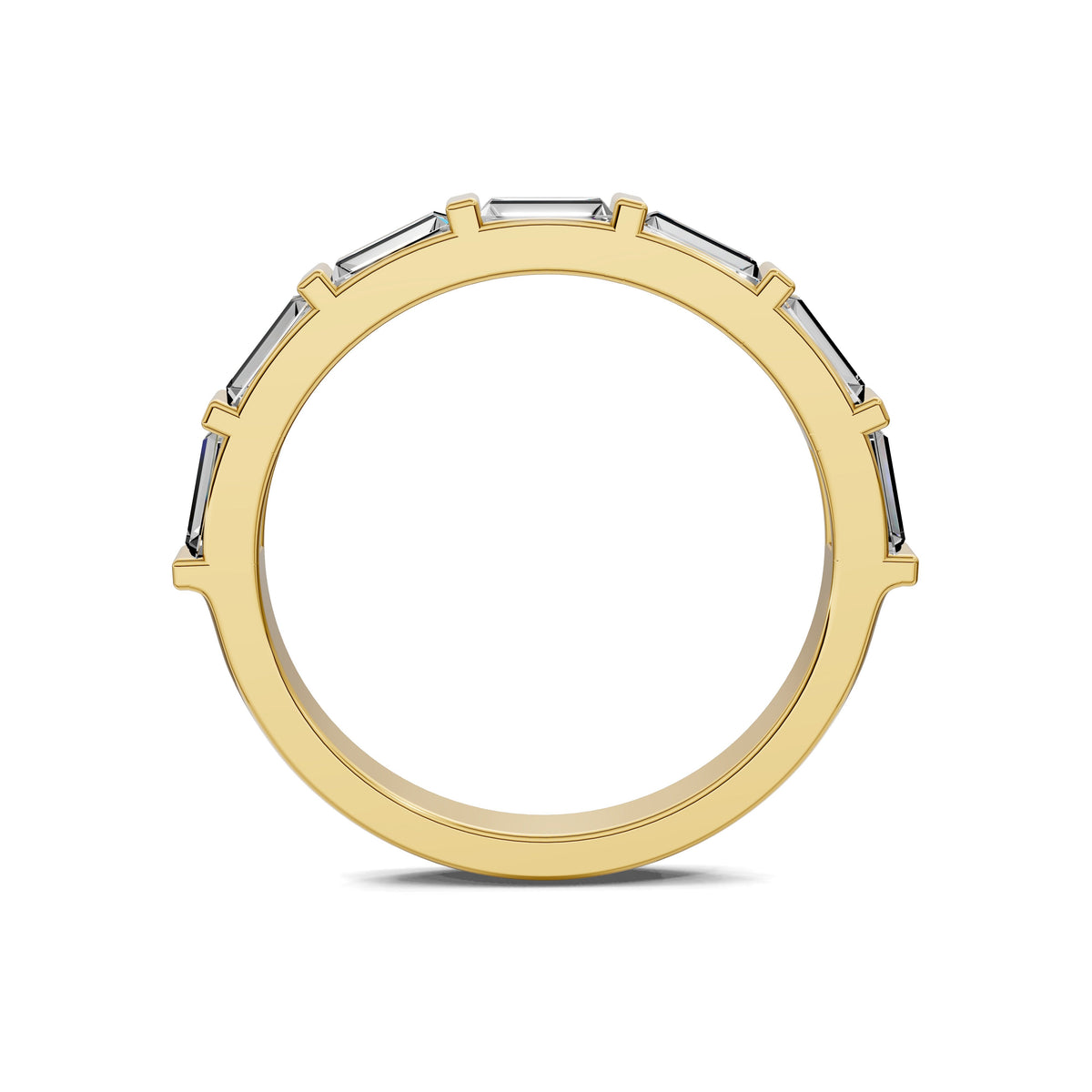 Kelsey Baguette Wedding Band