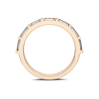 Kelsey Baguette Wedding Band