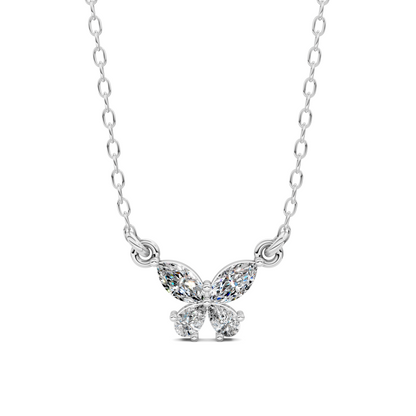 Butterfly Diamond Necklace