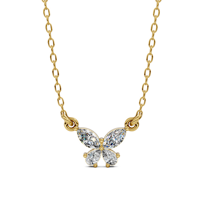Butterfly Diamond Necklace