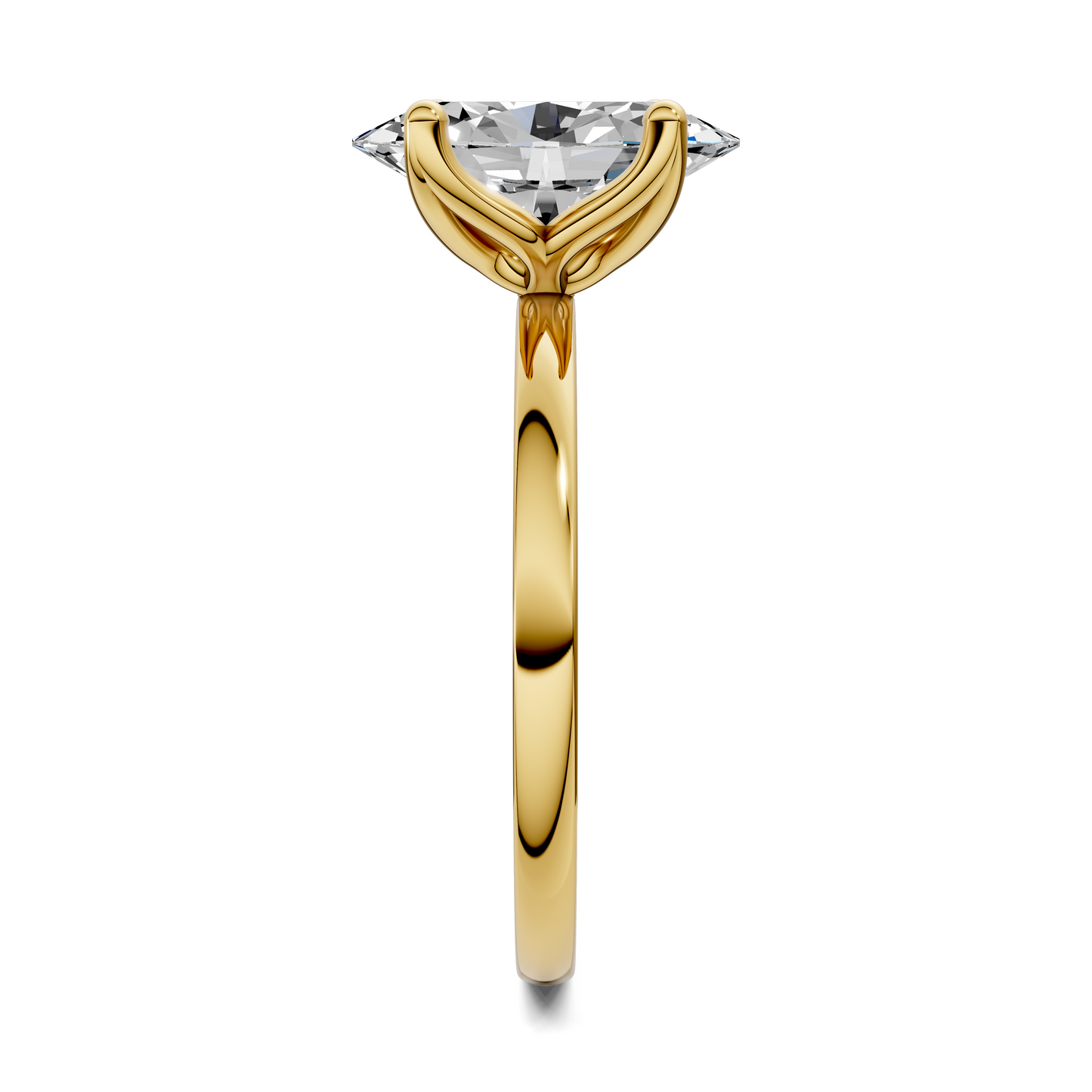 Susan Petite Floral Basket  Ring