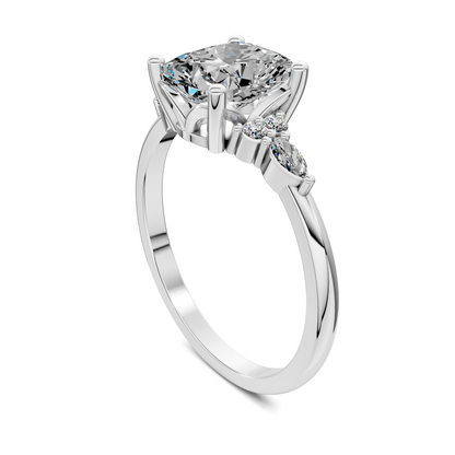 Monique Petite Diamond Cluster Ring