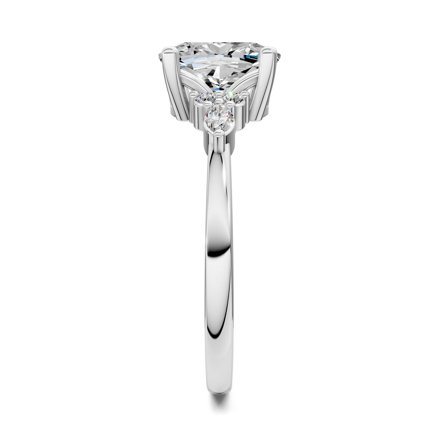 Monique Petite Diamond Cluster Ring