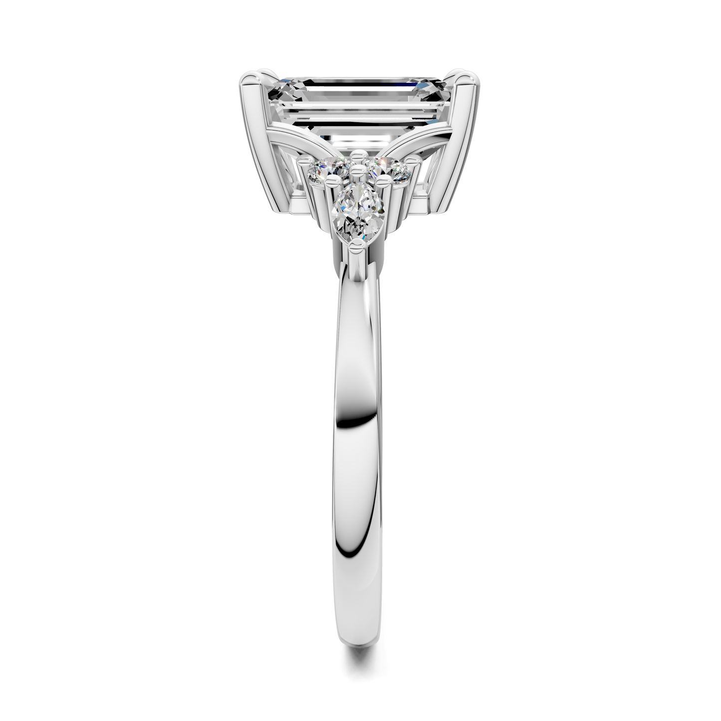 Sarah Bezel Set Engagement Ring
