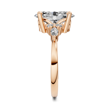 Monique Petite Diamond Cluster Ring