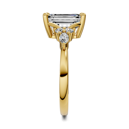Sarah Bezel Set Engagement Ring