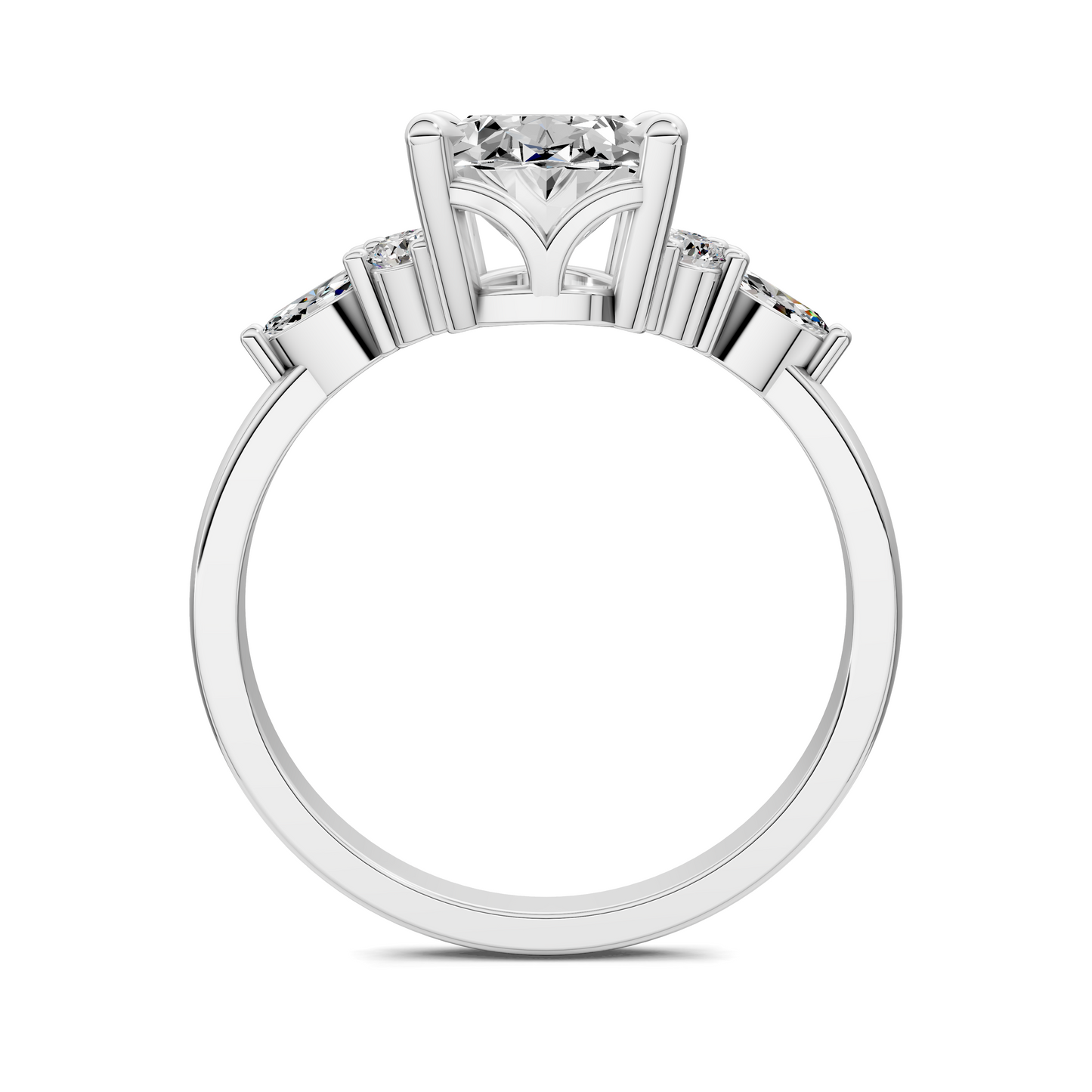 Monique Petite Diamond Cluster Ring