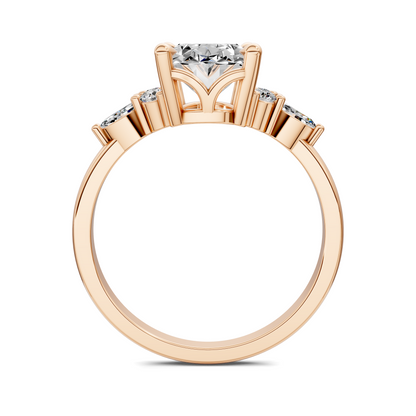 Monique Petite Diamond Cluster Ring