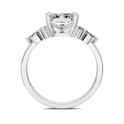Sarah Bezel Set Engagement Ring